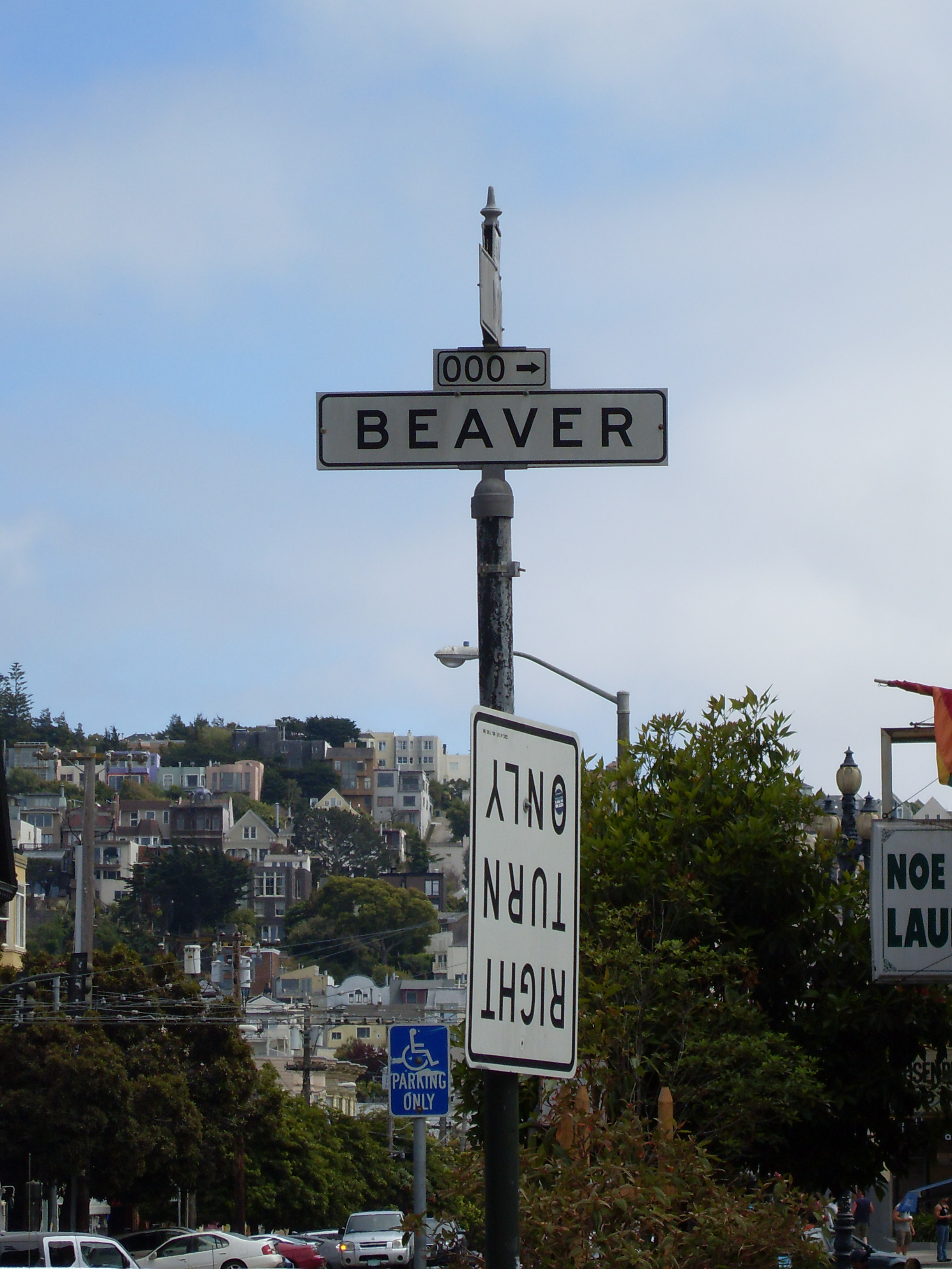 Beaver Street Sign