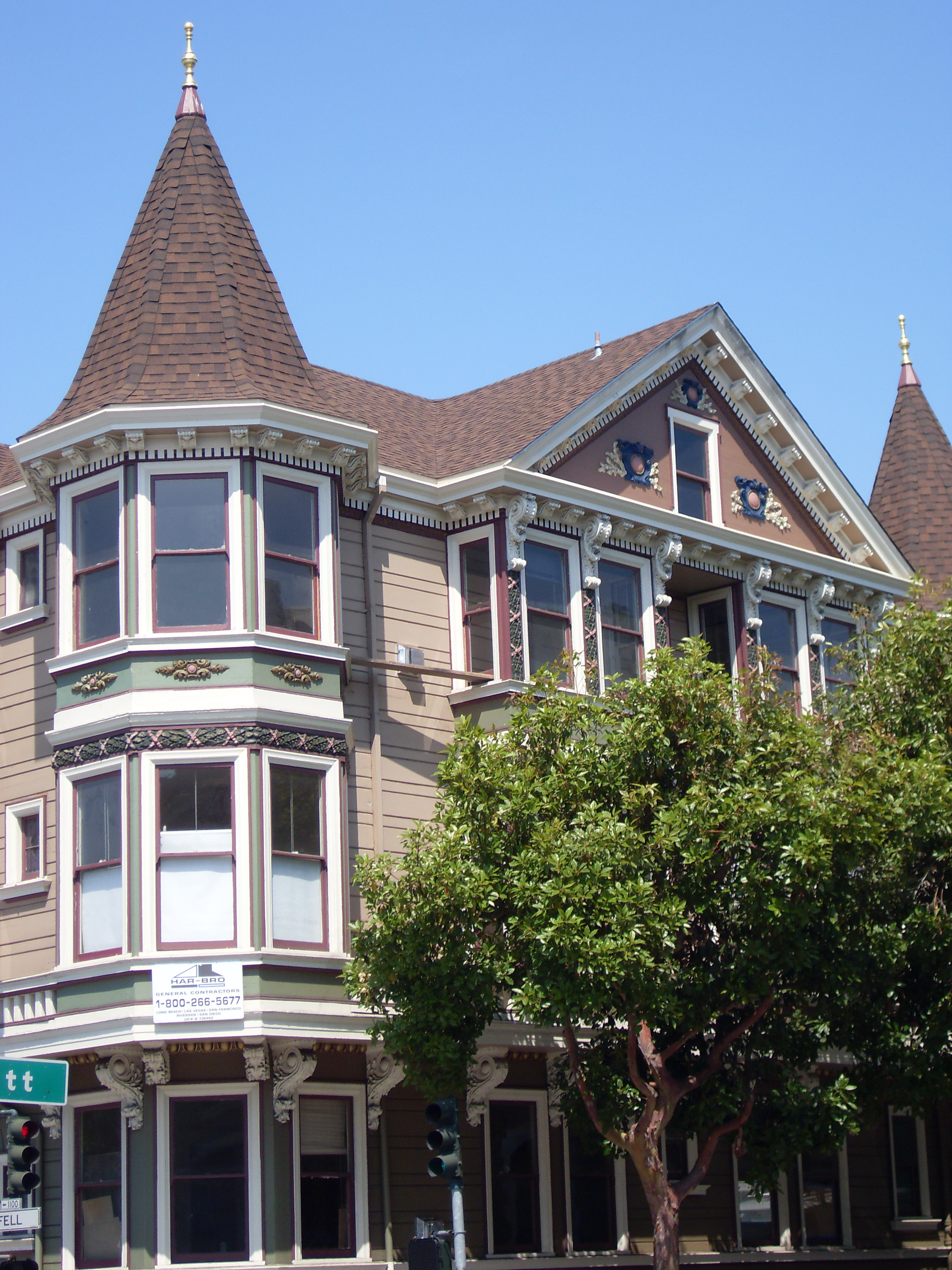 Victorian building in San Francisco