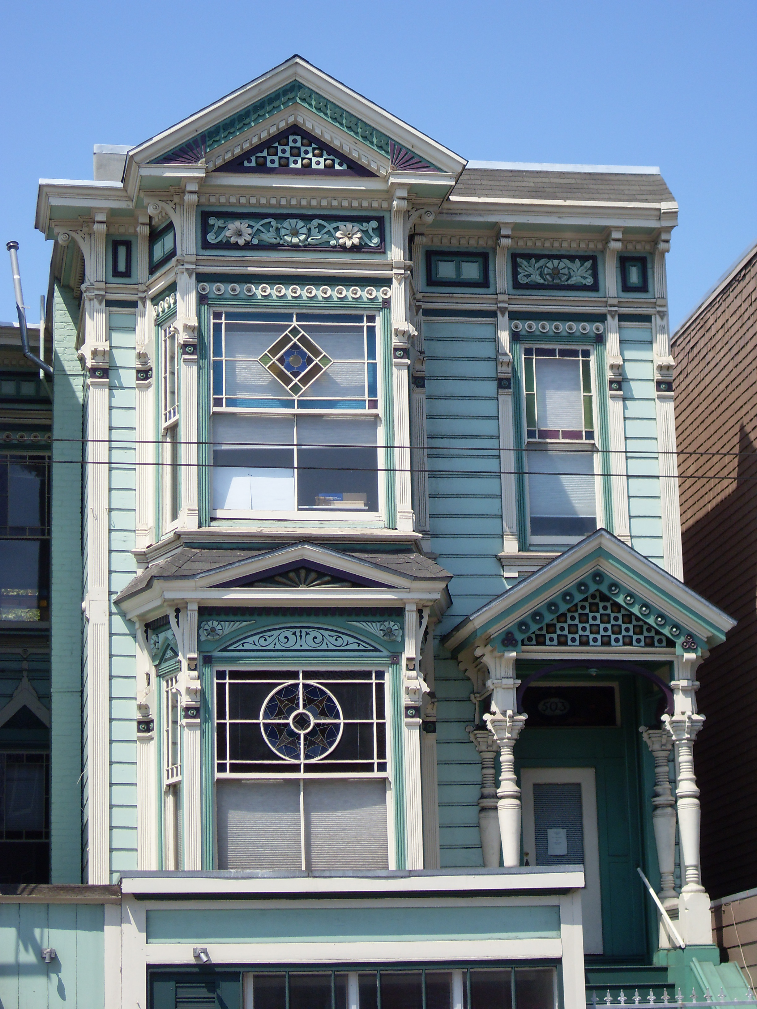 Colorful San Francisco home