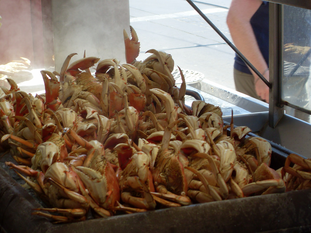 Crabs at SF Fishermans Wharf