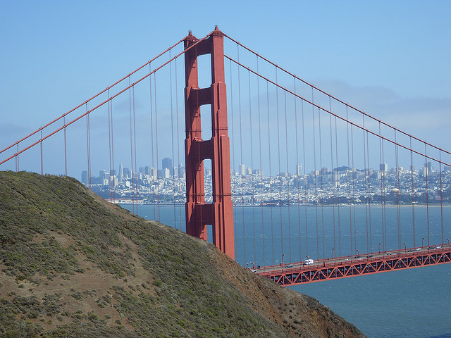 Golden Gate Bridge and Mission Dolores (Sundays In My City)