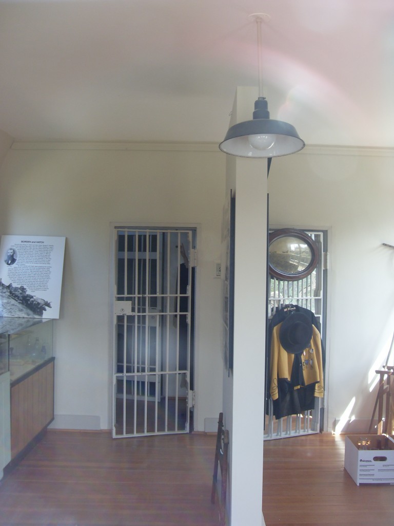 Inside Half Moon Bay jail