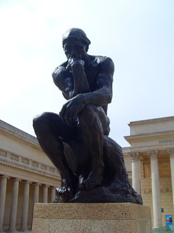 The Thinker at the Legion of Honor