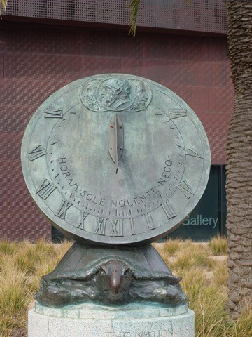 Turtle Sundial at DeYoung Museum