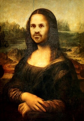 Funny Mona Lisa picture