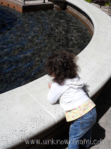 Little girl with curls