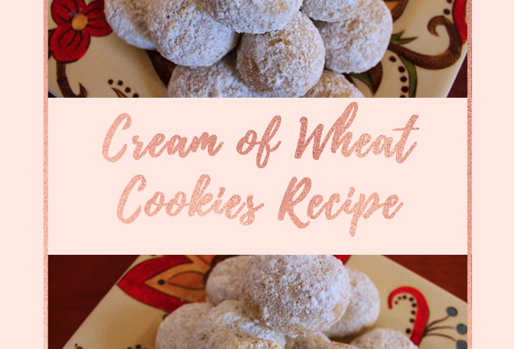 Cream of Wheat Cookies Recipe