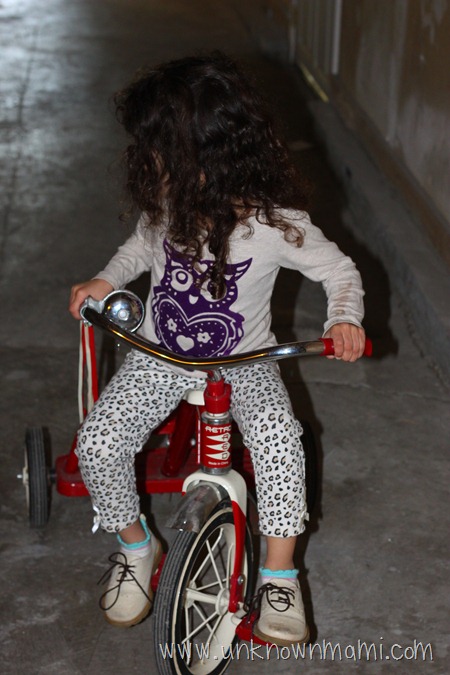 Girl on Tricycle