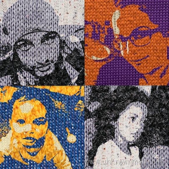 Knit Family Quilt