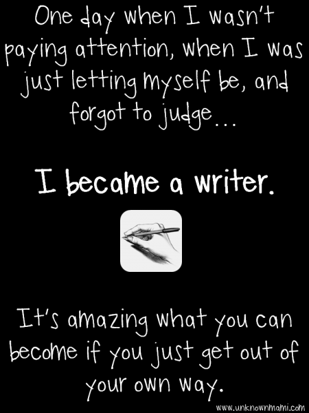 How to become a writer