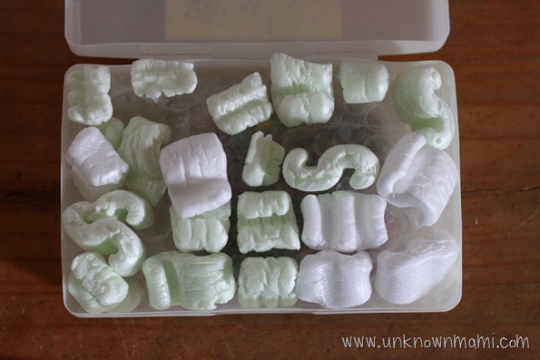 Packaging peanuts