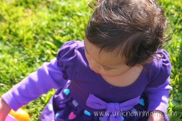 Baby in grass