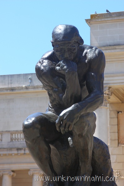 The Thinker by Rodin