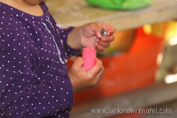 Chalk in hand