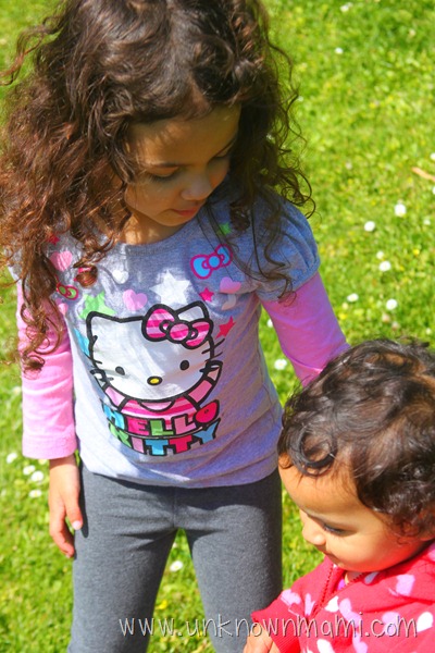 Sisters in the grass