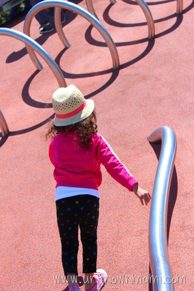Climbing in Dolores Park