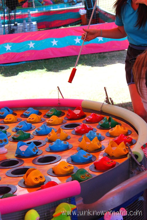 Carnival fishing game