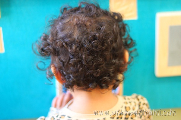 Curly hair