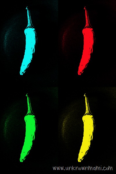 Pop Art Chile Peppers