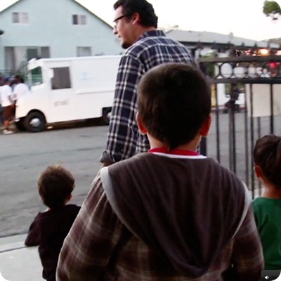 Father and Kids