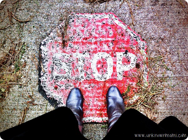 Stop sign