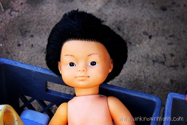 Creepy doll