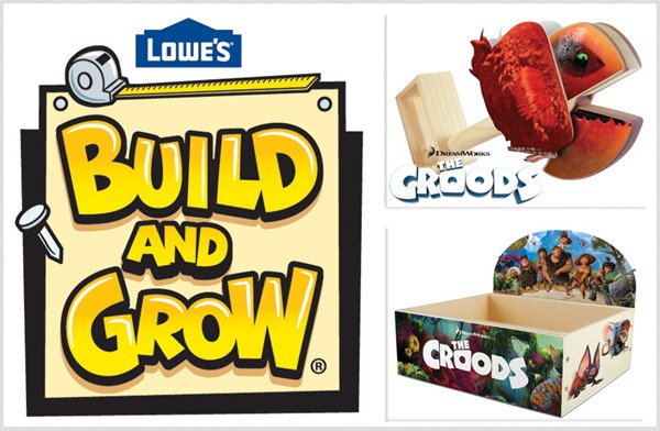 Lowe's Build and Grow for The Croods