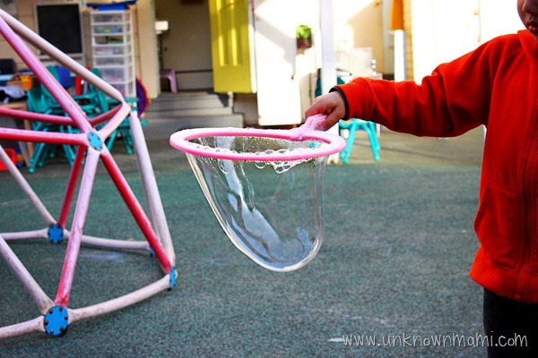 Making bubbles