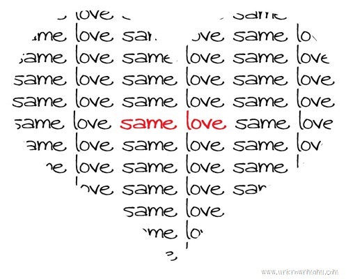 Same love graphic