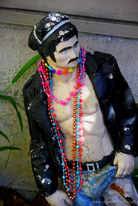 Funny statue