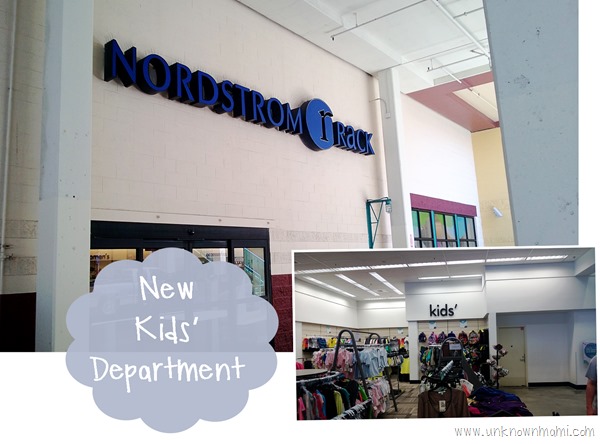 New Kids department at SF Nordstrom Rack