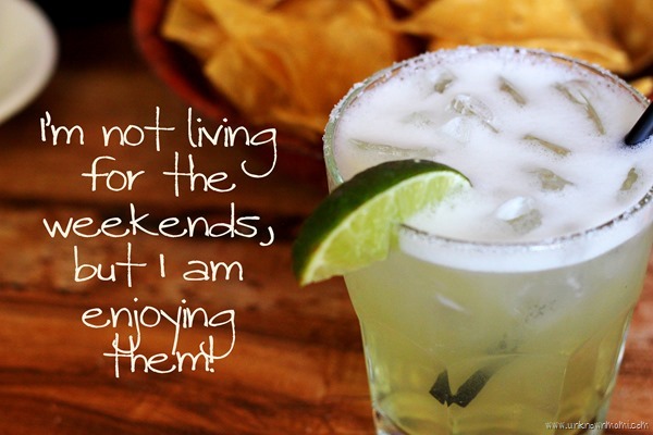Enjoying the weekends