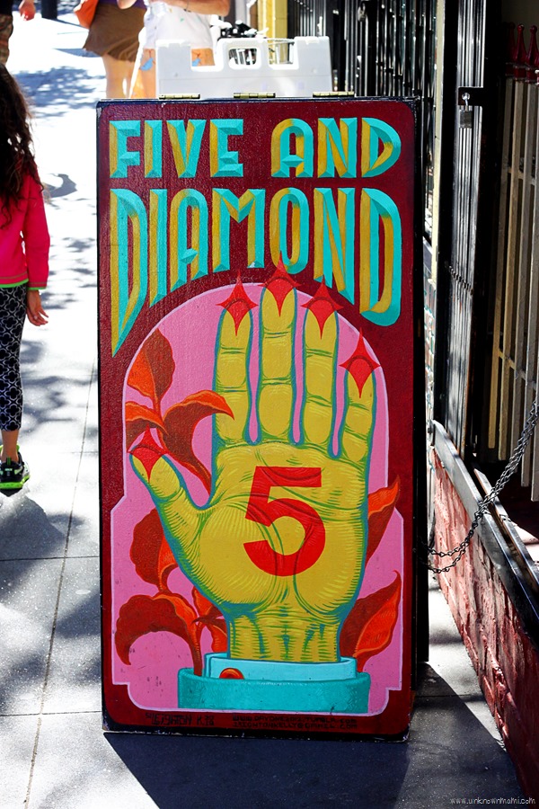 Palm reading sign