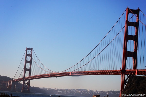 Golden Gate Bridge from Sausalito