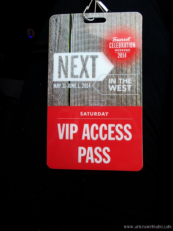 Sunset celebration VIP pass