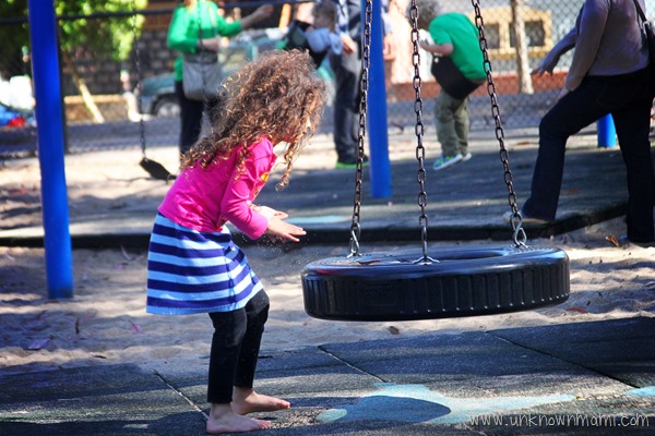 Tire swing