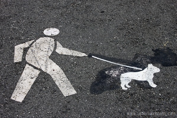 Duboce Park leash sign