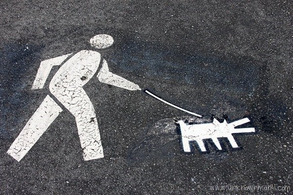 Leash sign in Duboce Park