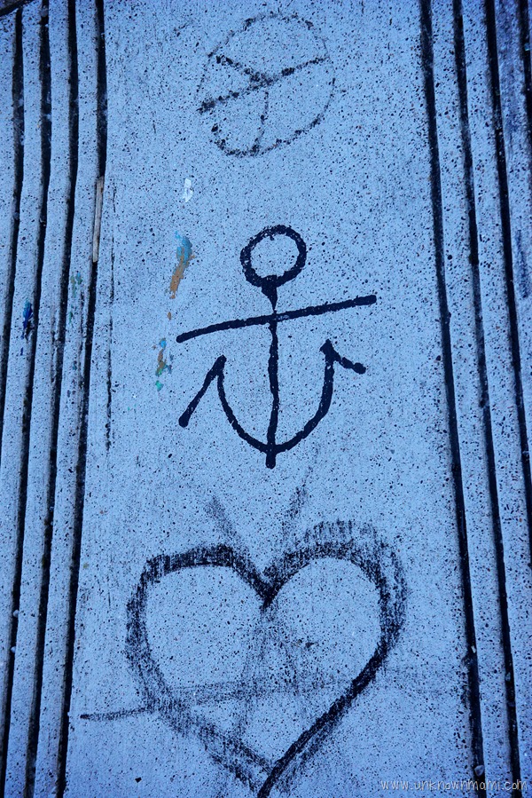 Sidewalk art