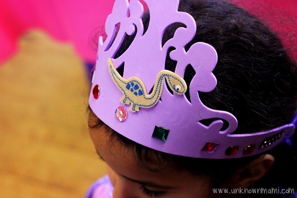 foam birthday tiara