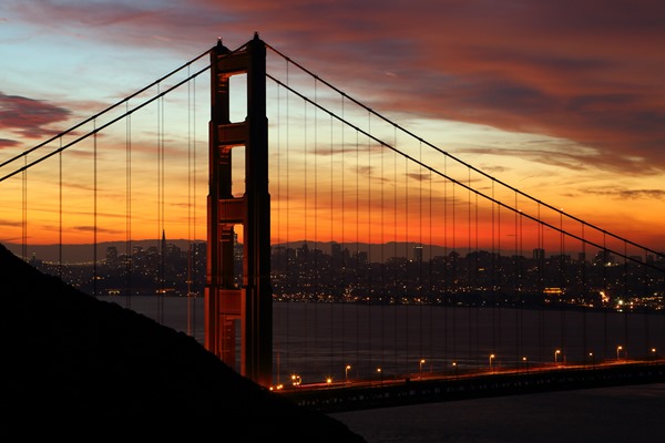 San Francisco sunrise