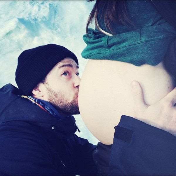Justin Timberlake Jessica Biel Pregnancy Instagram