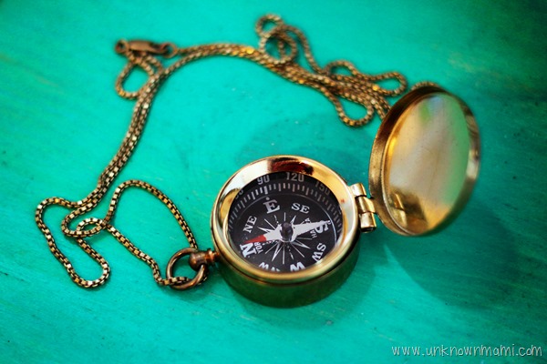 Compass necklace