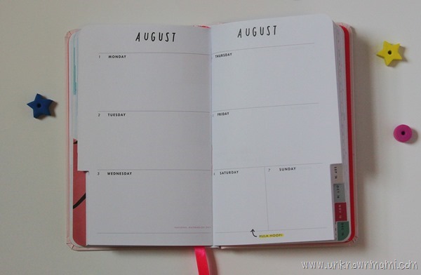 Week view in Ban.do planner
