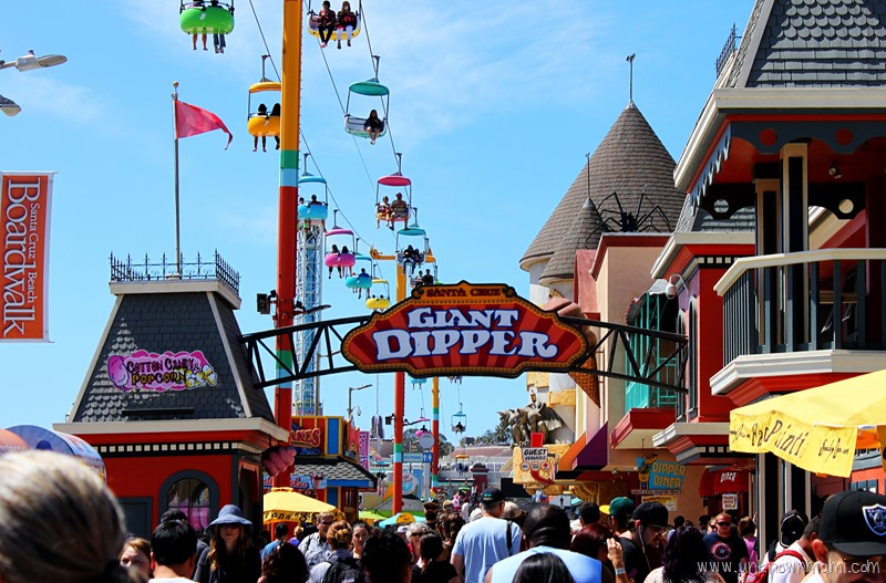 Giant Dipper at Santa Cruz Beack Boardwalk