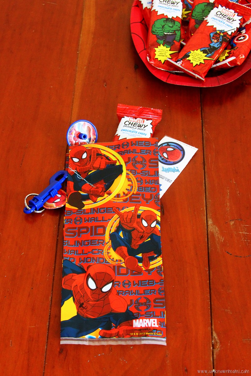 MARVEL Chewy Granola Bars for goodie bags