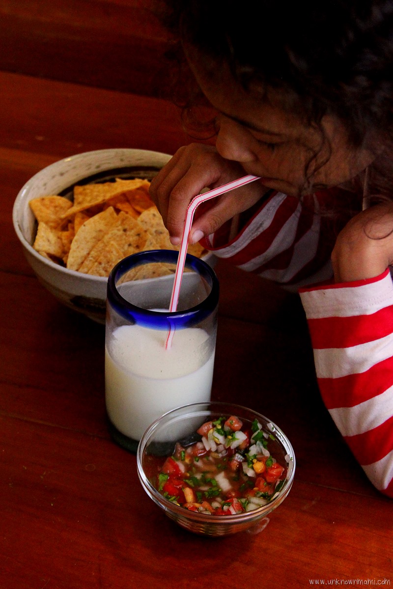 Salsa with milk #MeGustaConLeche