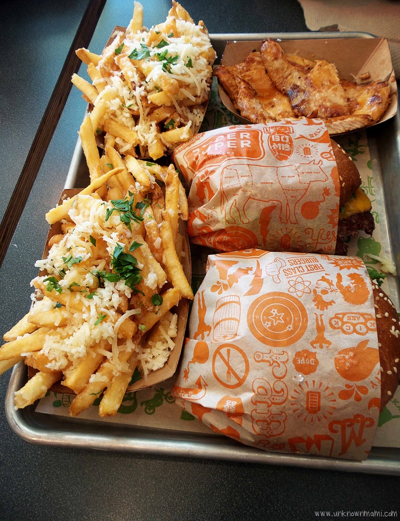 Super Duper burgers and fries