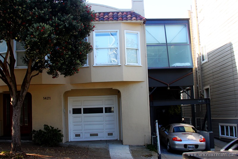 Skinniest house in San Francisco