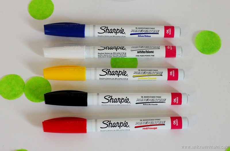 Oil based Sharpie paint pens